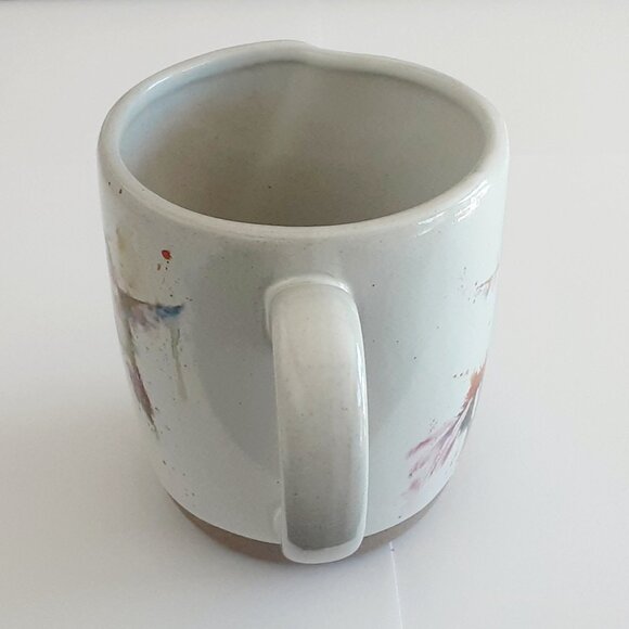Demdaco Dean Crouser Stoneware Watercolor Hummingbird Mug. Pee Wee Collection - Picture 4 of 6